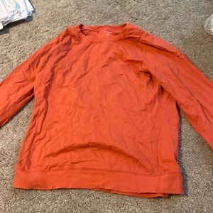 coral crewneck